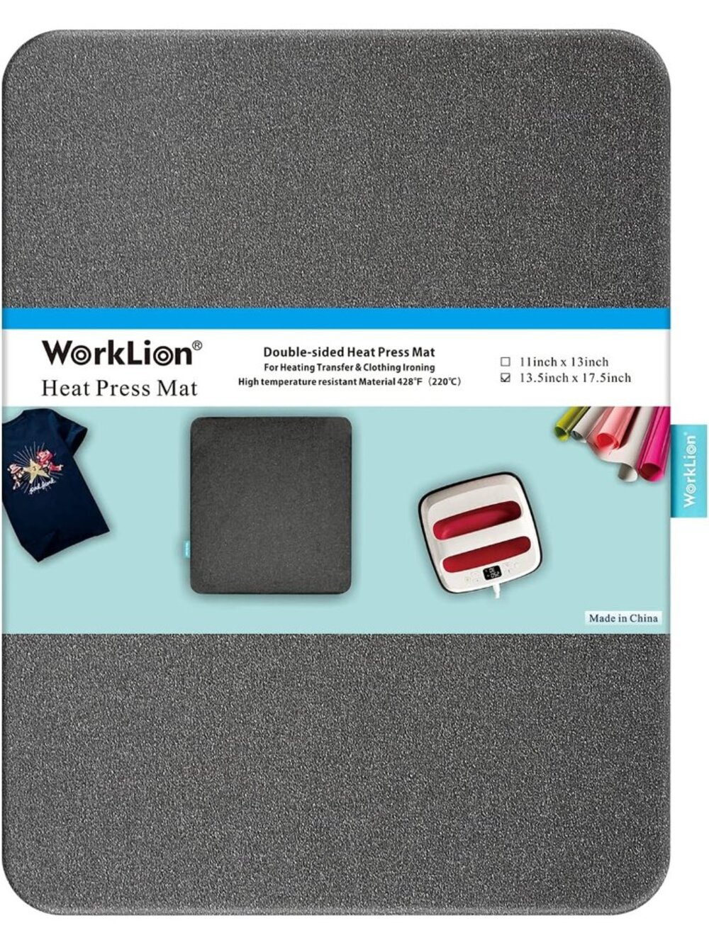 New Heat Press Mat 13"x17": Large Size Easypress Mat Heat-Resistant Material